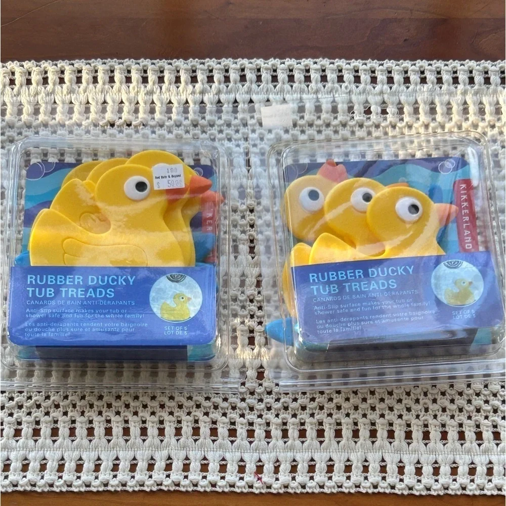 FREE WHEN BUNDLED WITH FLiPSiDE Towel Blanket Rubber Ducky Tub Treads 1 Set